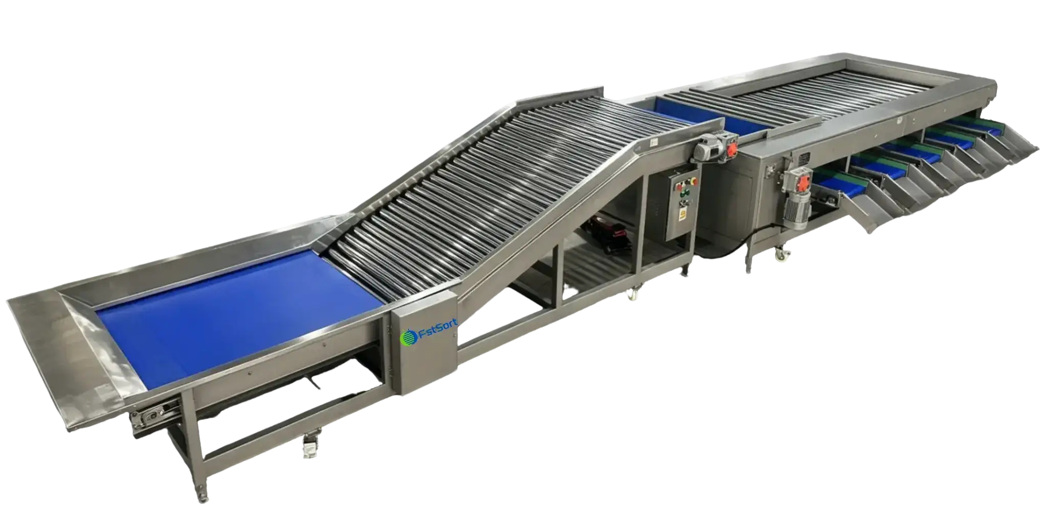 Carrot Washing & Grading Machine - Roller Grader by FstSort