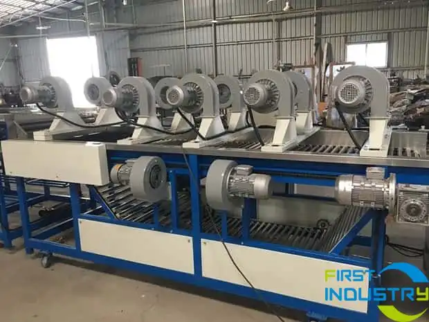 Fruit washing and drying machine Fruit washing and drying machine