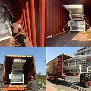 Litchi grader shipped to Israel on April 30