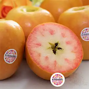 Red apples land in China for the first time